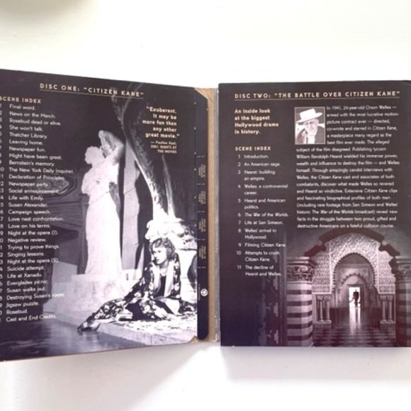 Orson Welles Citizen Kane DVD Set (2 Disc Special Edition) - Picture 3 of 4